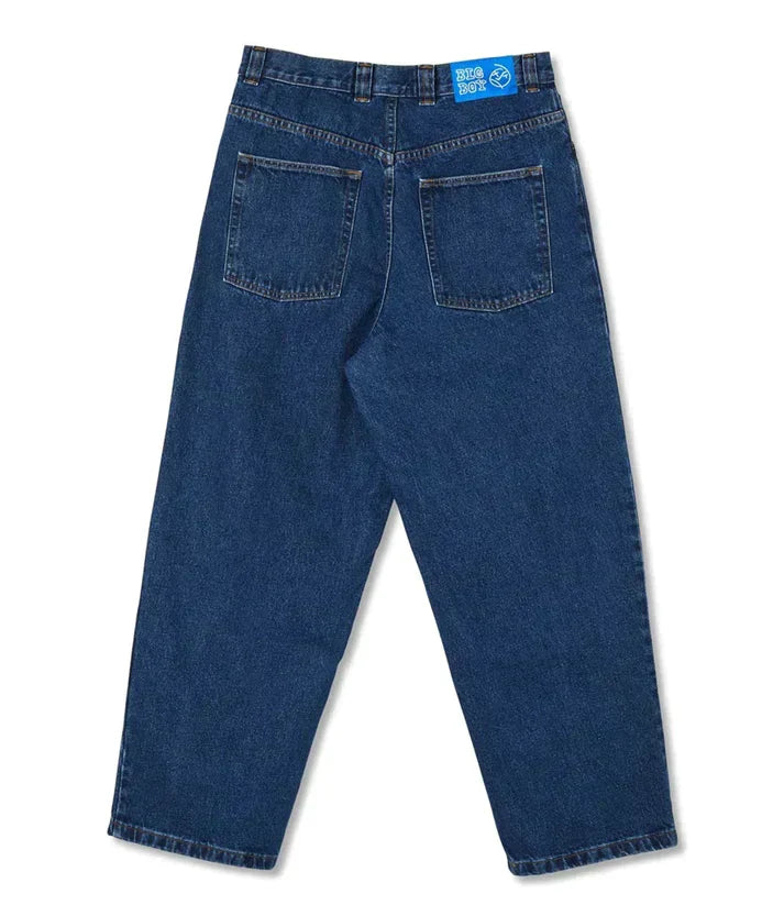 Luźne jeansy męskie baggy w stylu skate