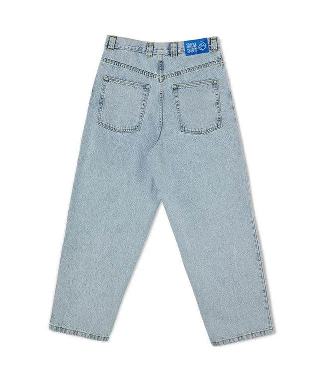 Luźne jeansy męskie baggy w stylu skate