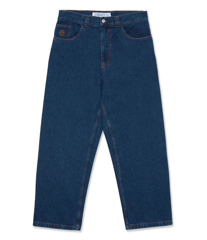 Luźne jeansy męskie baggy w stylu skate