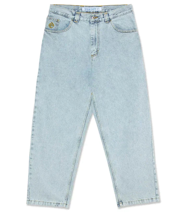 Luźne jeansy męskie baggy w stylu skate